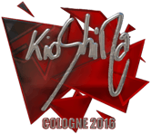 Sticker | kioShiMa (Foil) | Cologne 2016