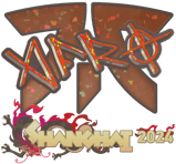 Sticker | afro (Glitter) | Shanghai 2024