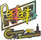 Sticker | Perfecto (Holo) | Stockholm 2021 Sticker | Perfecto (Holo) | Stockholm 2021 image