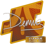 Sticker | dennis | Atlanta 2017