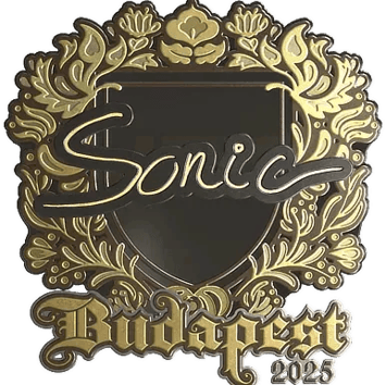 스티커 | Sonic (Gold) | Budapest 2025