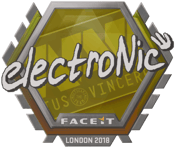 Sticker | electronic | London 2018
