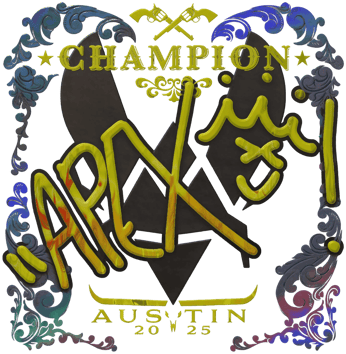 Sticker | apEX (Olografico, Campione) | Austin 2025