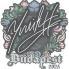 Sticker | yuurih | Budapest 2025 Sticker | yuurih | Budapest 2025 image