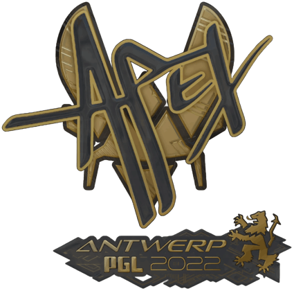 Sticker | apEX (kulta) | Antwerpen 2022