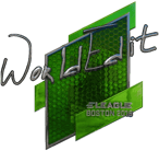 Sticker | WorldEdit (Foil) | Boston 2018 image