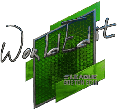 Sticker | WorldEdit (foliowana) | Boston 2018