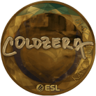 Sticker | coldzera (Gold) | Katowice 2019 image