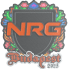 Sticker | NRG (Embroidered) | Budapest 2025 Sticker | NRG (Embroidered) | Budapest 2025 image