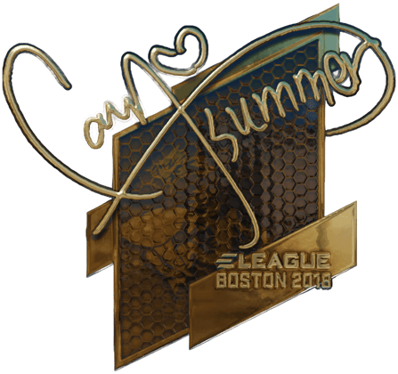Sticker | Summer (Vàng) | Boston 2018
