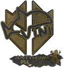 Sticker | VINI (Gold) | Antwerp 2022 image