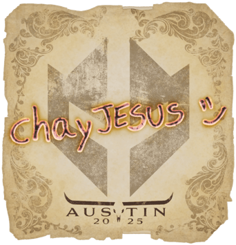 Sticker | chayJESUS | Austin 2025