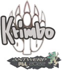 Sticker | Krimbo | Antwerp 2022 image