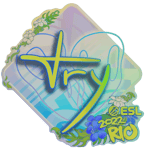 Sticker | TRY (Holo) | Rio 2022