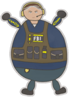 Sticker | Gribouillis : Ava Sticker | Gribouillis : Ava image