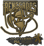 Sticker | ins (Gold) | Antwerp 2022