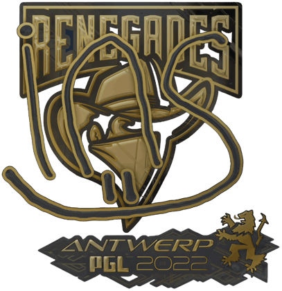 Sticker | ins(금박) | 안트베르펜 2022