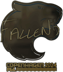 Sticker | FalleN (Gold) | Copenhagen 2024