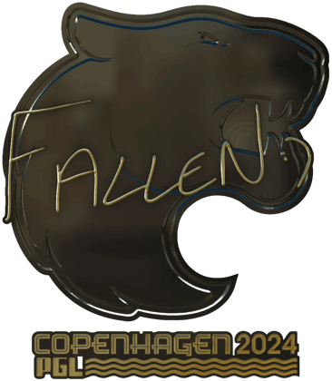 Sticker | FalleN (Gold) | Kopenhagen 2024