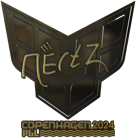 Sticker | NertZ (Gold) | Copenhagen 2024 image