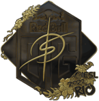 Sticker | degster (Gold) | Rio 2022