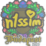 Sticker | n1ssim (Embroidered) | Budapest 2025