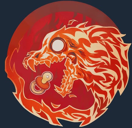 Sticker | 小宝咆哮