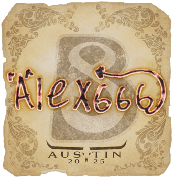 Sticker | alex666 | Austin 2025