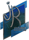 Sticker | jR (Foil) | Boston 2018 image