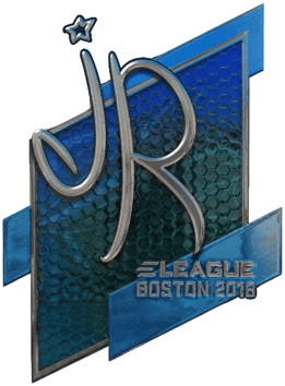 Sticker | jR (foliowana) | Boston 2018