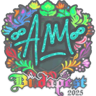 Sticker | AW (Holo) | Budapest 2025 Sticker | AW (Holo) | Budapest 2025 image
