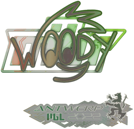 Sticker | WOOD7(彩光)| Antwerp 2022