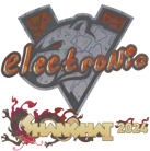 Sticker | electronic (Holo) | Shanghai 2024 image