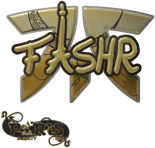 Sticker | FASHR (Gold) | Paris 2023