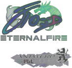 Sticker | xfl0ud (Holo) | Antwerp 2022 image