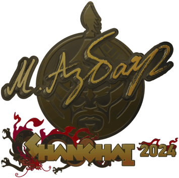 Sticker | Senzu (Altın) | Şanghay 2024