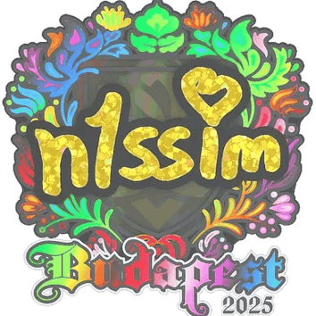 貼紙 | n1ssim（彩光）| Budapest 2025