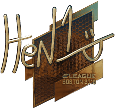 Sticker | HEN1 (Gold) | Boston 2018