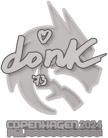 Sticker | donk | Copenhagen 2024 Sticker | donk | Copenhagen 2024 image