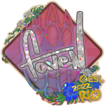 Sticker | faveN (Glitter) | Rio 2022