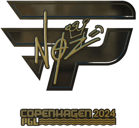 Sticker | NQZ (ゴールド) | Copenhagen 2024