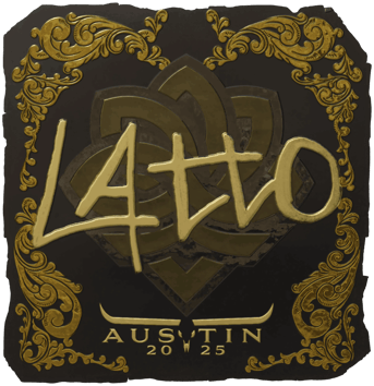 Sticker | latto (kulta) | Austin 2025