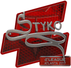 Sticker | STYKO (Foil) | Atlanta 2017 image