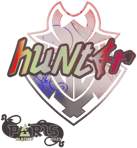 Sticker | huNter- (Holo) | Paris 2023