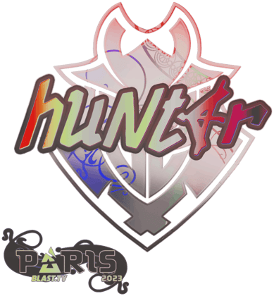 Sticker | huNter-(홀로그램) | 파리 2023