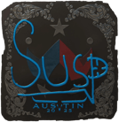 Sticker | susp (Foil) | Austin 2025 Sticker | susp (Foil) | Austin 2025 image