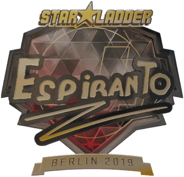 Sticker | EspiranTo (Gold) | Berlin 2019