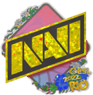 Sticker | Natus Vincere (Glitter) | Rio 2022 Sticker | Natus Vincere (Glitter) | Rio 2022 image