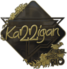 Sticker | karrigan (Gold) | Rio 2022 Sticker | karrigan (Gold) | Rio 2022 image