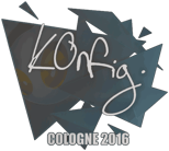 Sticker | k0nfig | Cologne 2016 image